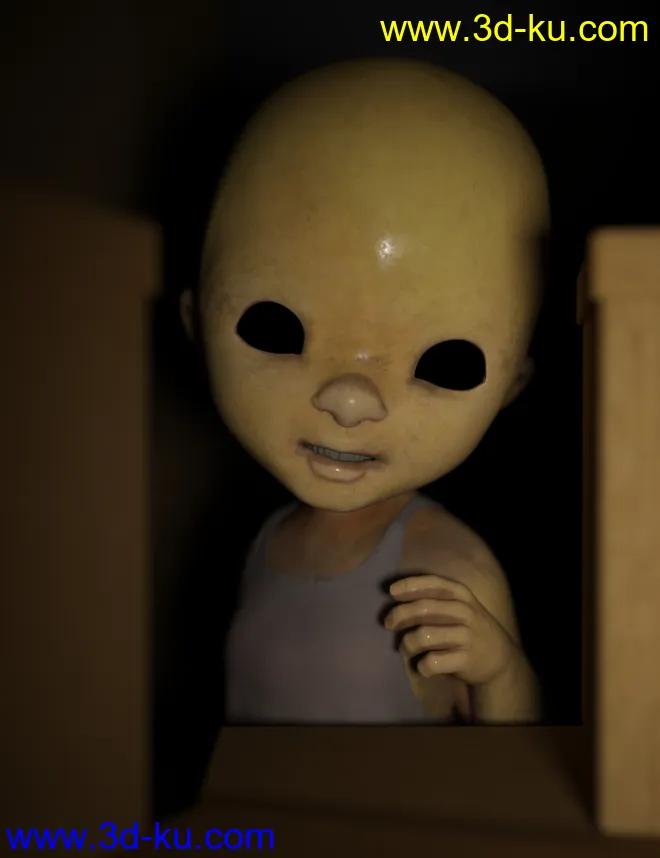 Spooky Doll Textures for Bugga Boo模型的图片5