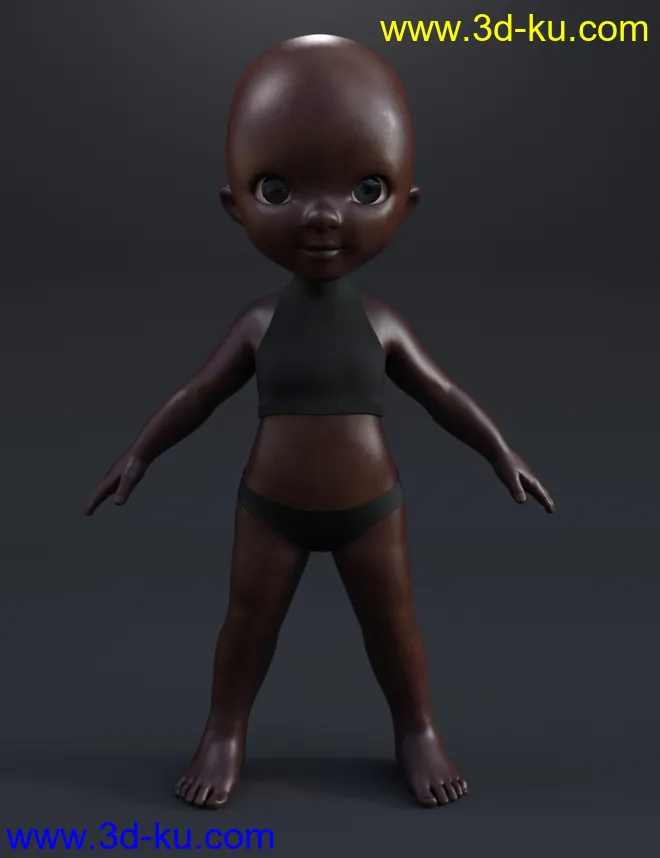 Spooky Doll Textures for Bugga Boo模型的图片11