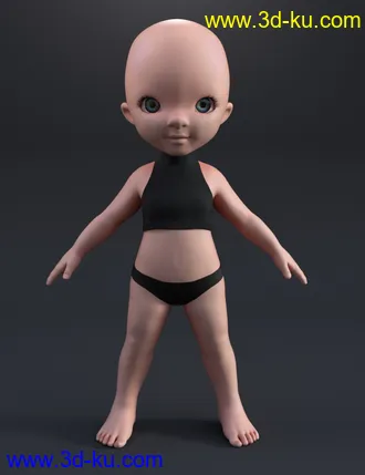 3D打印模型Spooky Doll Textures for Bugga Boo的图片