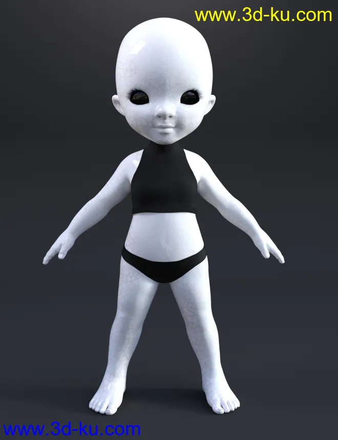 Spooky Doll Textures for Bugga Boo模型的图片14