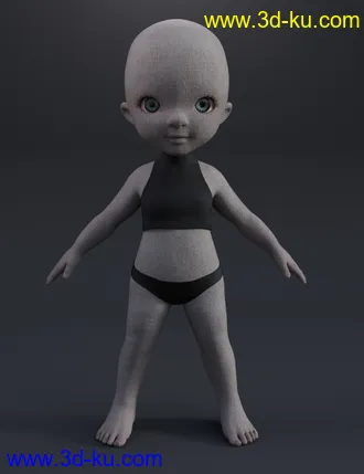 3D打印模型Spooky Doll Textures for Bugga Boo的图片