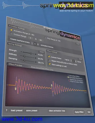 3D打印模型Spring Dynamics for DAZ Studio的图片