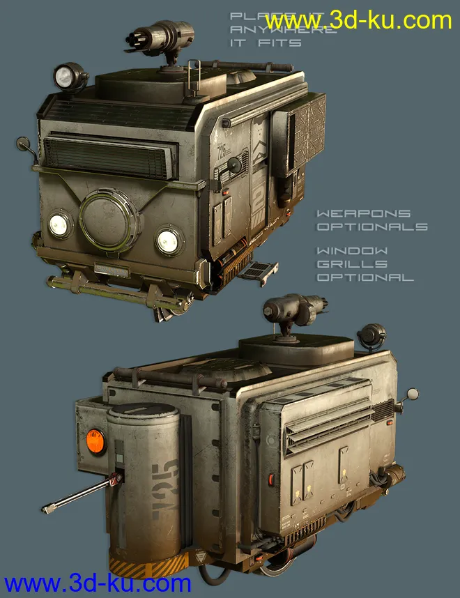 SRV Skyward Recreational Vehicle模型的图片8