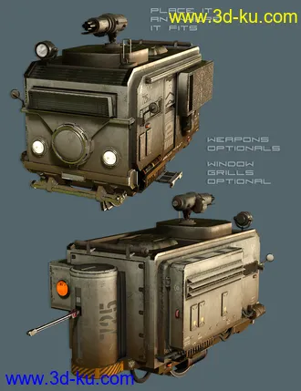 3D打印模型SRV Skyward Recreational Vehicle的图片