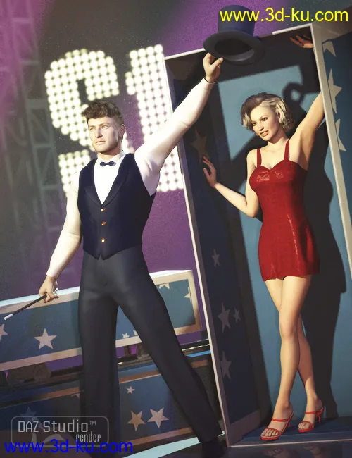 Stage Magician Props模型的图片1