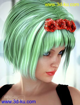 3D打印模型Starla Hair Colors的图片