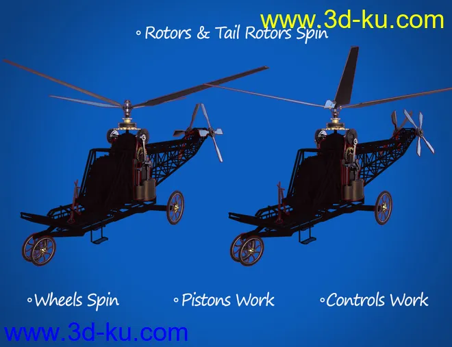 Steam Helicopter模型的图片6