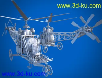 3D打印模型Steam Helicopter的图片
