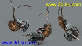 3D打印模型Steam Hoverboard的图片