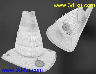 3D打印模型Steam Punk Hats for Genesis 8的图片
