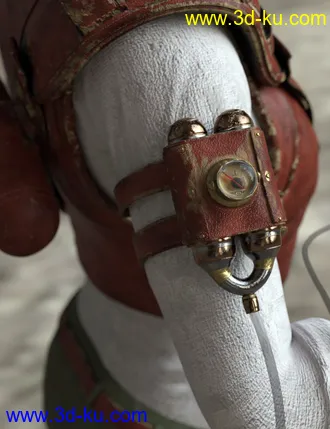 3D打印模型Steampunk Artificer for Genesis 8 Females的图片