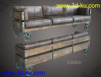 3D打印模型Steampunk Furniture的图片