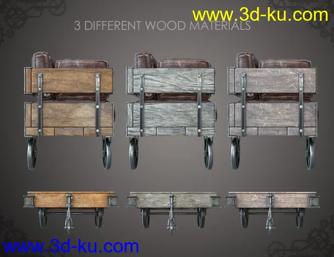 Steampunk Furniture模型的图片5