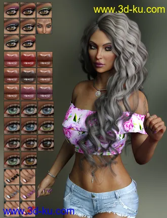 3D打印模型Stella for Genesis 8 Female的图片