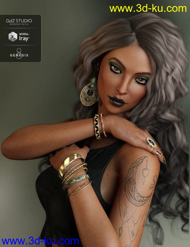 Stella for Genesis 8 Female模型的图片5