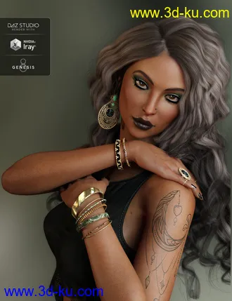 3D打印模型Stella for Genesis 8 Female的图片