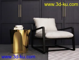 3D打印模型Stylish Bedroom的图片