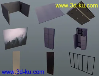 3D打印模型Stylish Bedroom的图片