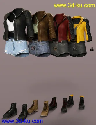 3D打印模型Summers End Outfit Textures的图片