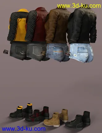 3D打印模型Summers End Outfit Textures的图片