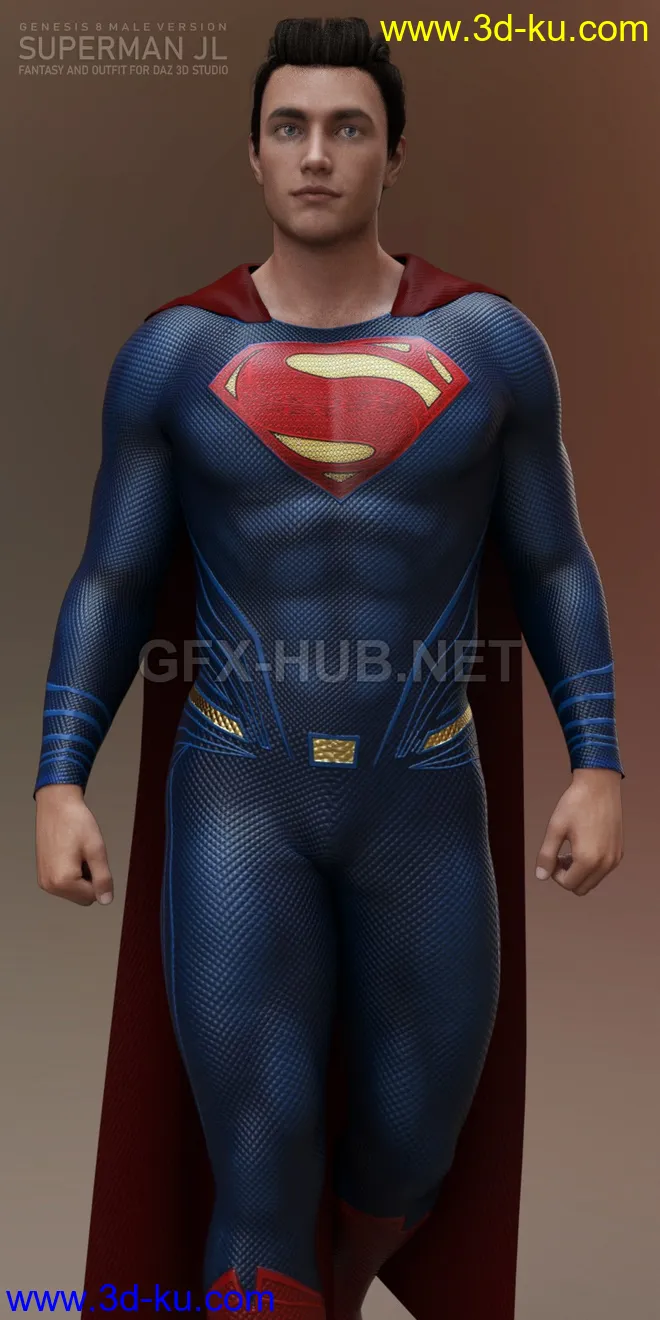 Superman JL for G8M模型的图片1