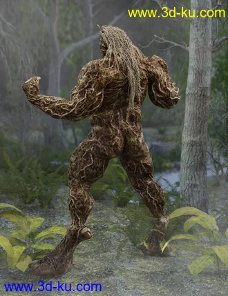 3D打印模型Swampbeast for Genesis 8 Male的图片