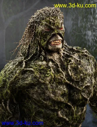 3D打印模型Swampbeast for Genesis 8 Male的图片