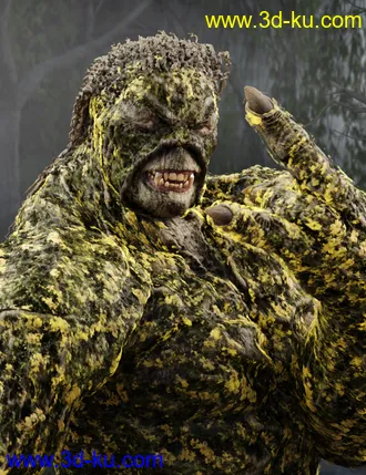 3D打印模型Swampbeast for Genesis 8 Male的图片