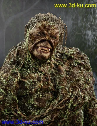 3D打印模型Swampbeast for Genesis 8 Male的图片