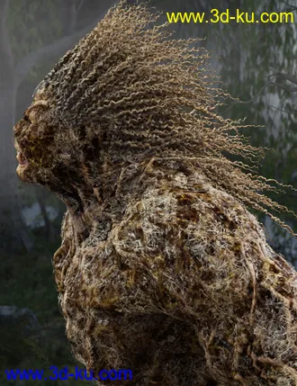 3D打印模型Swampbeast for Genesis 8 Male的图片