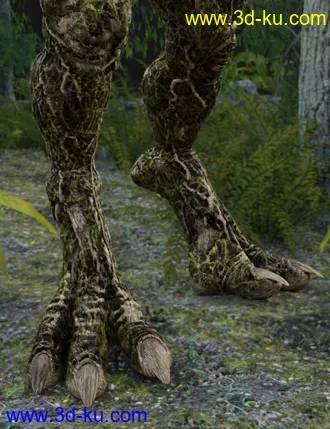3D打印模型Swampbeast for Genesis 8 Male的图片