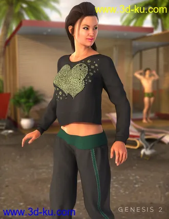 3D打印模型Swerve Outfit Textures的图片