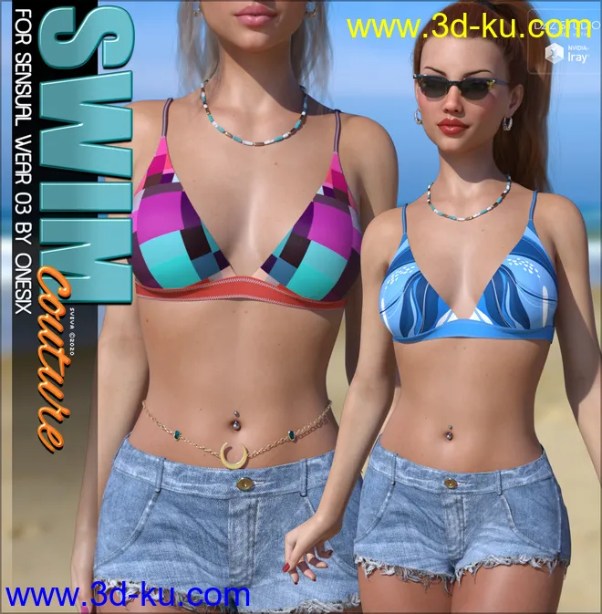 SWIM Couture for Sensual Wear 03模型的图片1