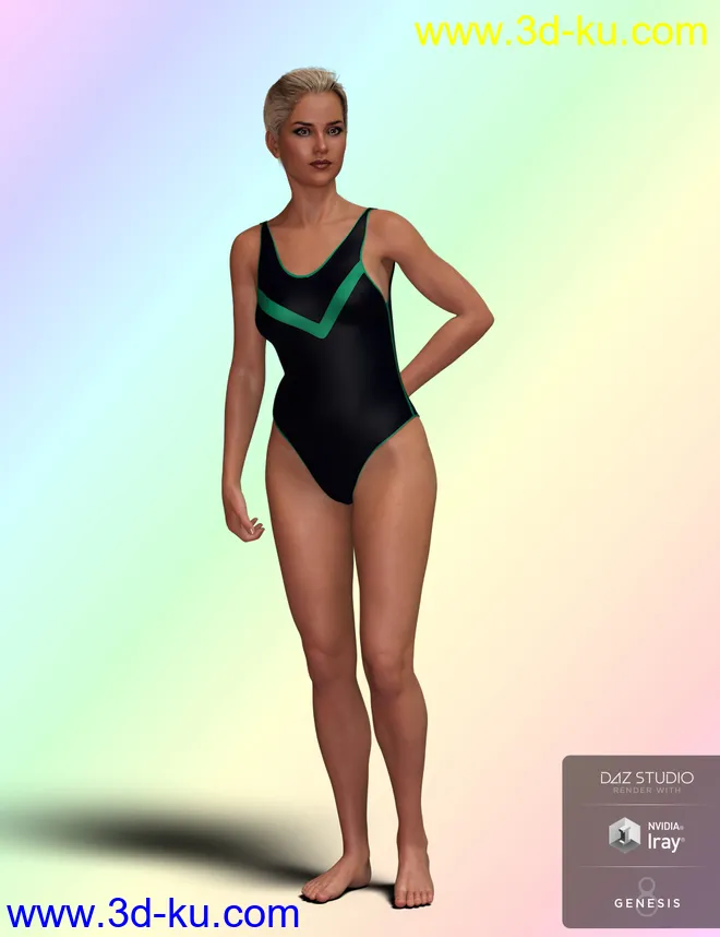 Swimwear ONE for Genesis 8 Female(s)模型的图片1