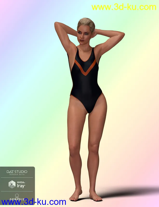 Swimwear ONE for Genesis 8 Female(s)模型的图片2