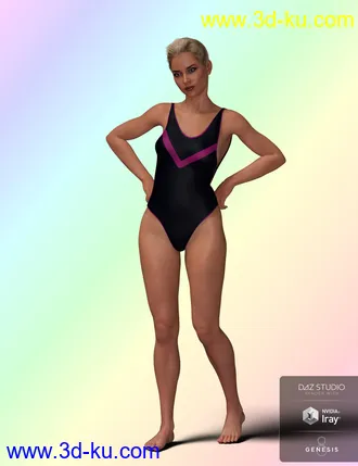 3D打印模型Swimwear ONE for Genesis 8 Female(s)的图片