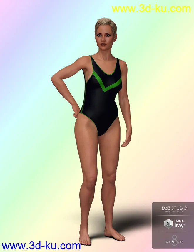 Swimwear ONE for Genesis 8 Female(s)模型的图片4