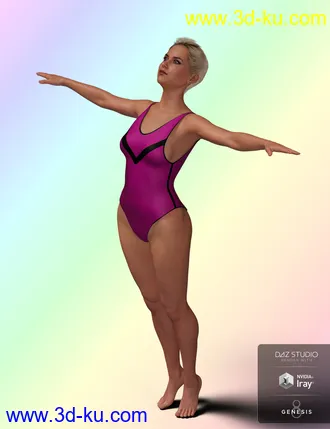 3D打印模型Swimwear ONE for Genesis 8 Female(s)的图片