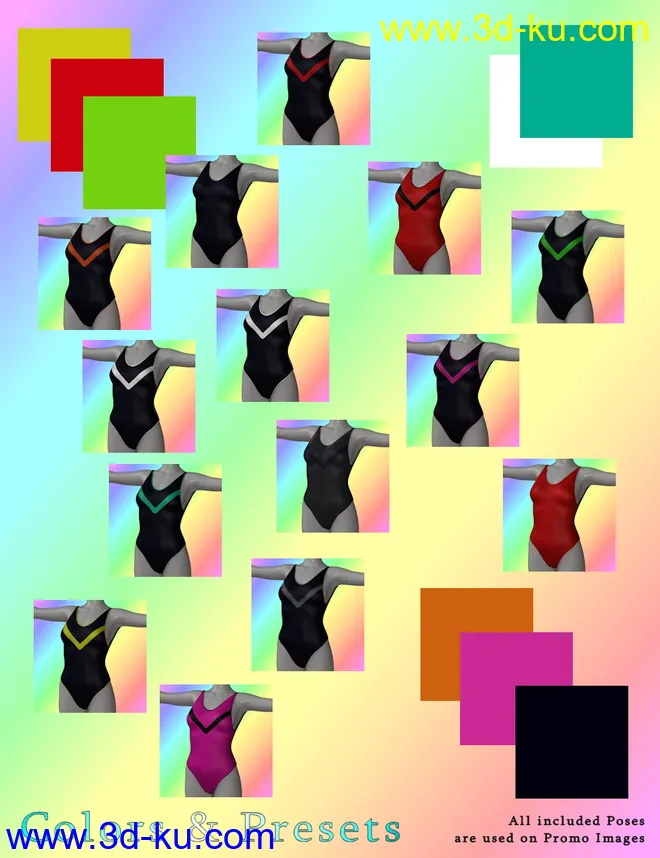 Swimwear ONE for Genesis 8 Female(s)模型的图片6