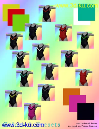 3D打印模型Swimwear ONE for Genesis 8 Female(s)的图片