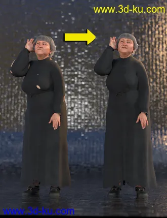 3D打印模型SY Body Under Clothes Fit Fixer for Genesis 8 and 8.1的图片