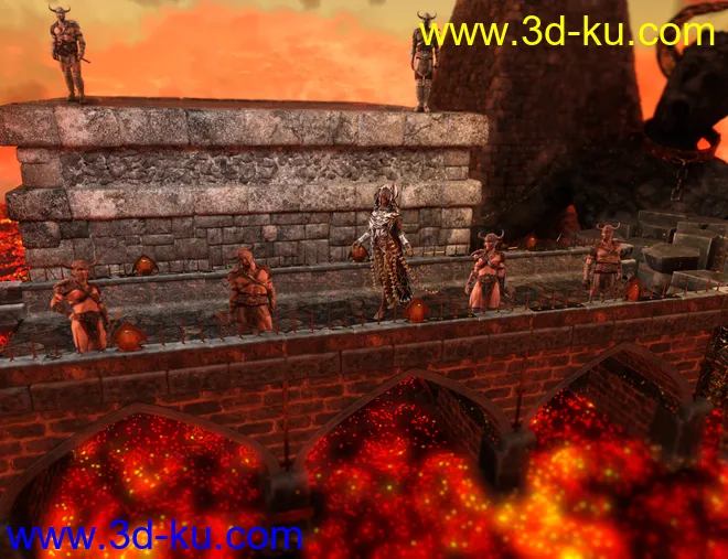 SY Guards! Billboards Iray模型的图片4