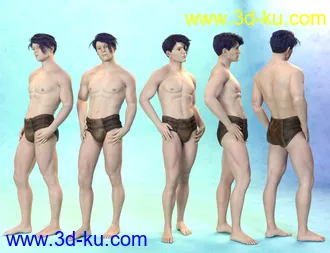 3D打印模型SY Merfolk for Genesis 8的图片