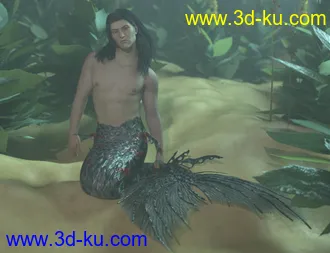 SY Merfolk for Genesis 8模型的图片8