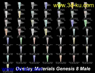 3D打印模型SY Merfolk for Genesis 8的图片