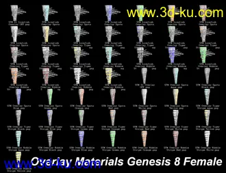 3D打印模型SY Merfolk for Genesis 8的图片