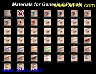 3D打印模型SY Merfolk for Genesis 8的图片