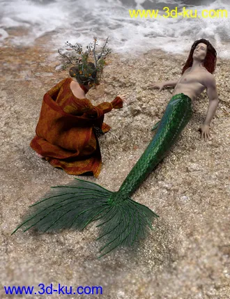 3D打印模型SY Merfolk for Genesis 8的图片