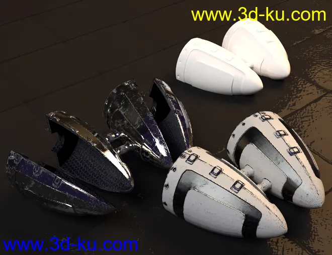 SY Sci-Fi Restraints for Genesis 8模型的图片10