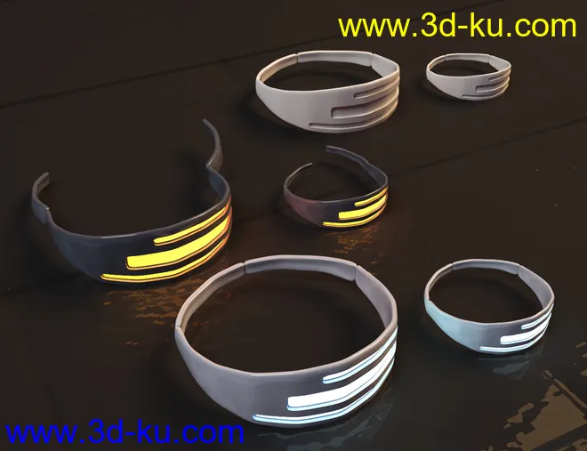 SY Sci-Fi Restraints for Genesis 8模型的图片12